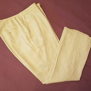 Linen Blend Pants-NWOT